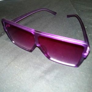 PURPLE DESIGNER SUNGLASSES